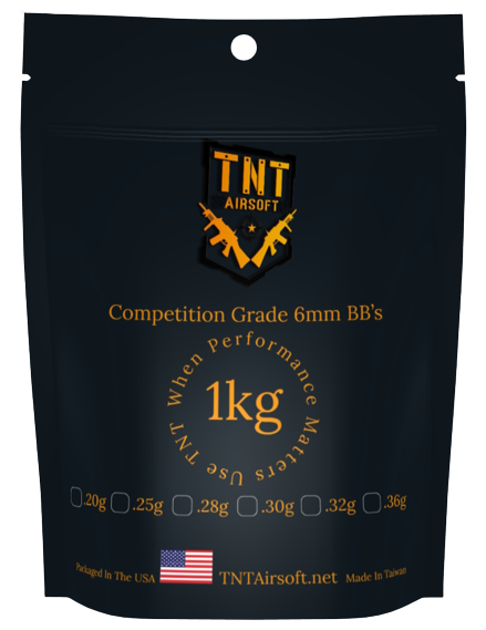 TNT Airsoft Competition Grade 6mm BB's